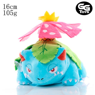 Venusaur - Pokemon - Peluche 16 cm - Algodón/ Felpa